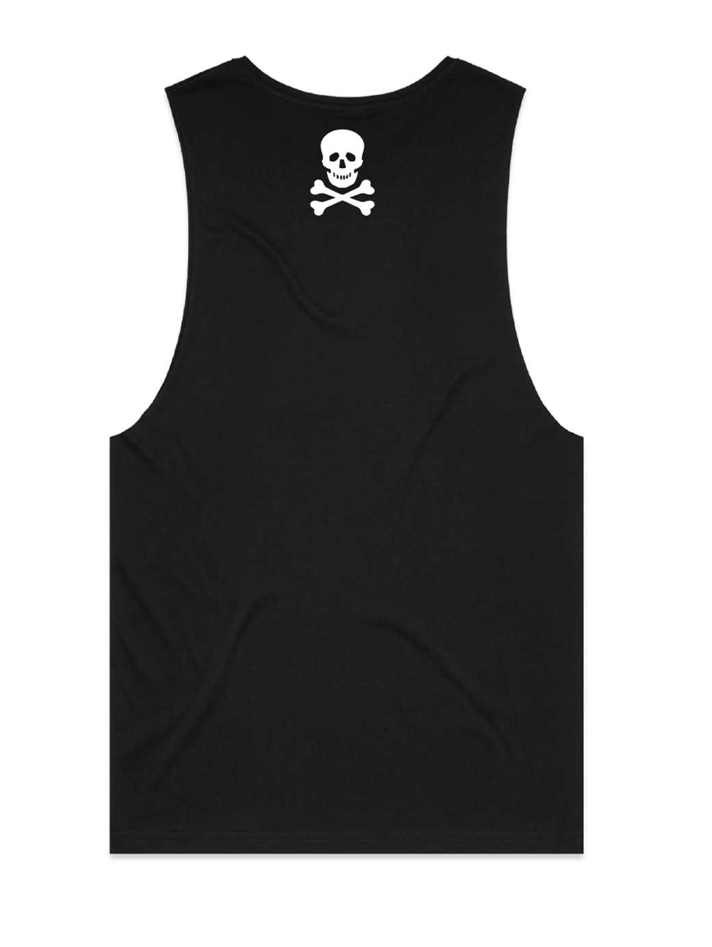 Mandurah Pirates Men's Tank Tops with Skull Logo