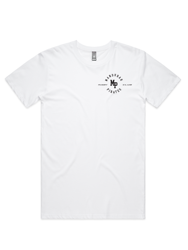 Mandurah Pirates Kick Off Men's Tees Front and Centre Clothing