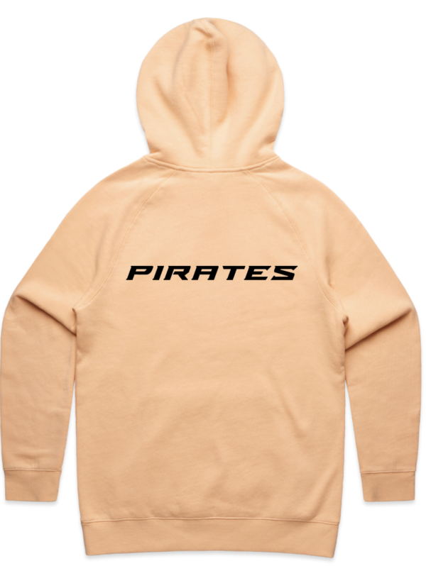 womens hood peach back