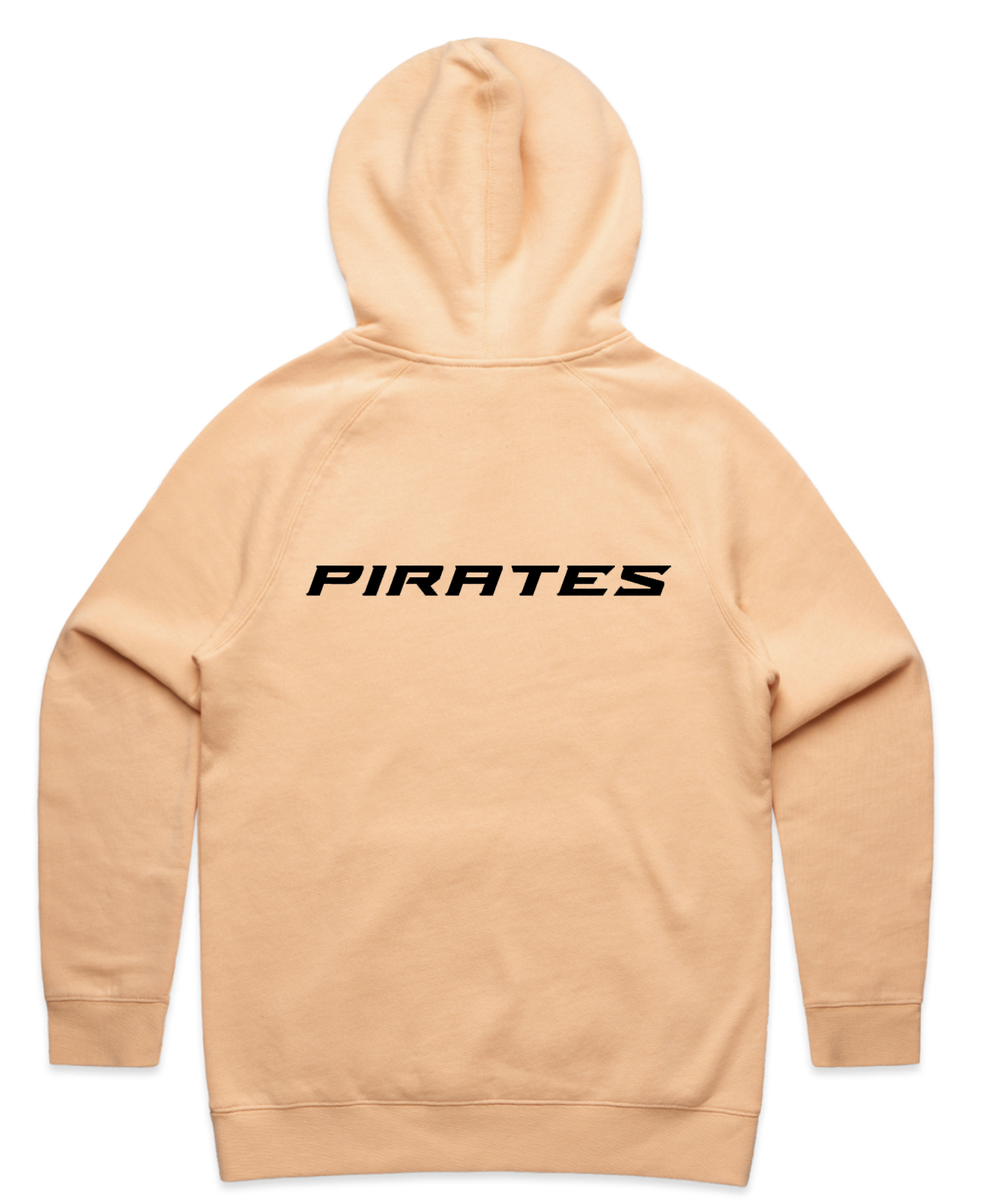 womens hood peach back