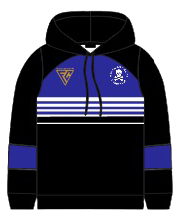 Standard Hoodie Front Blue